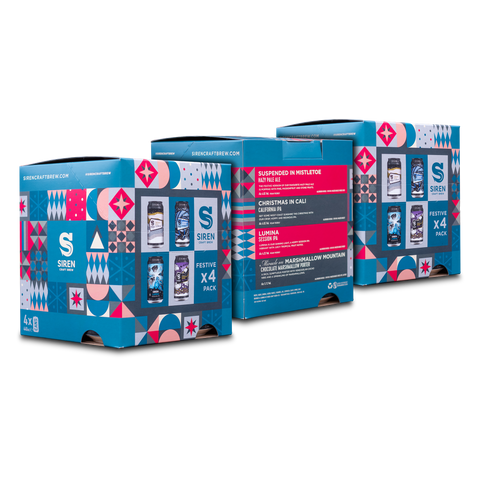 Festive Four-Packs - Set of 3 (Pre-order)