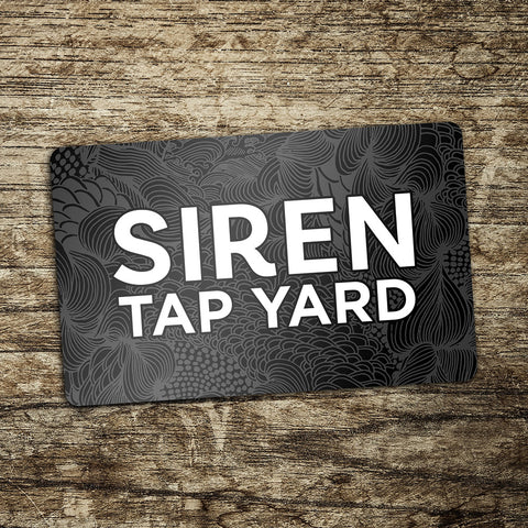 Siren Tap Yard Gift Card & Vouchers
