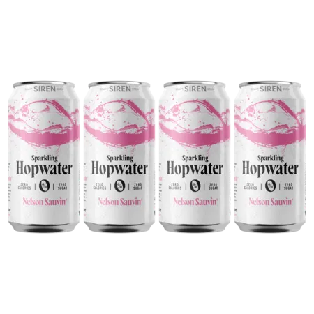 Nelson Sauvin Infused Sparkling Hopwater 4-Pack