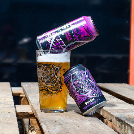 Soundwave Pint Glass