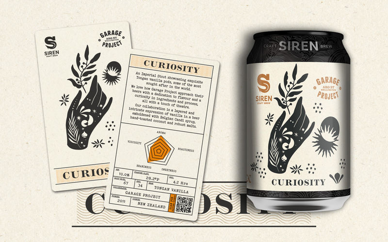 Curiosity - 10% Imperial Stout - Vanilla - Garage Project