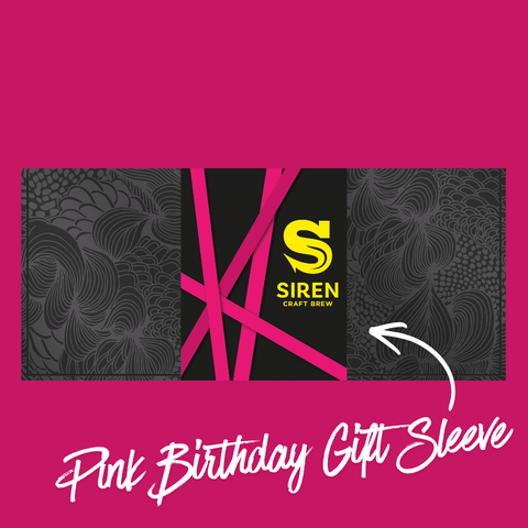 Gift Box Sleeve: Pink Birthday