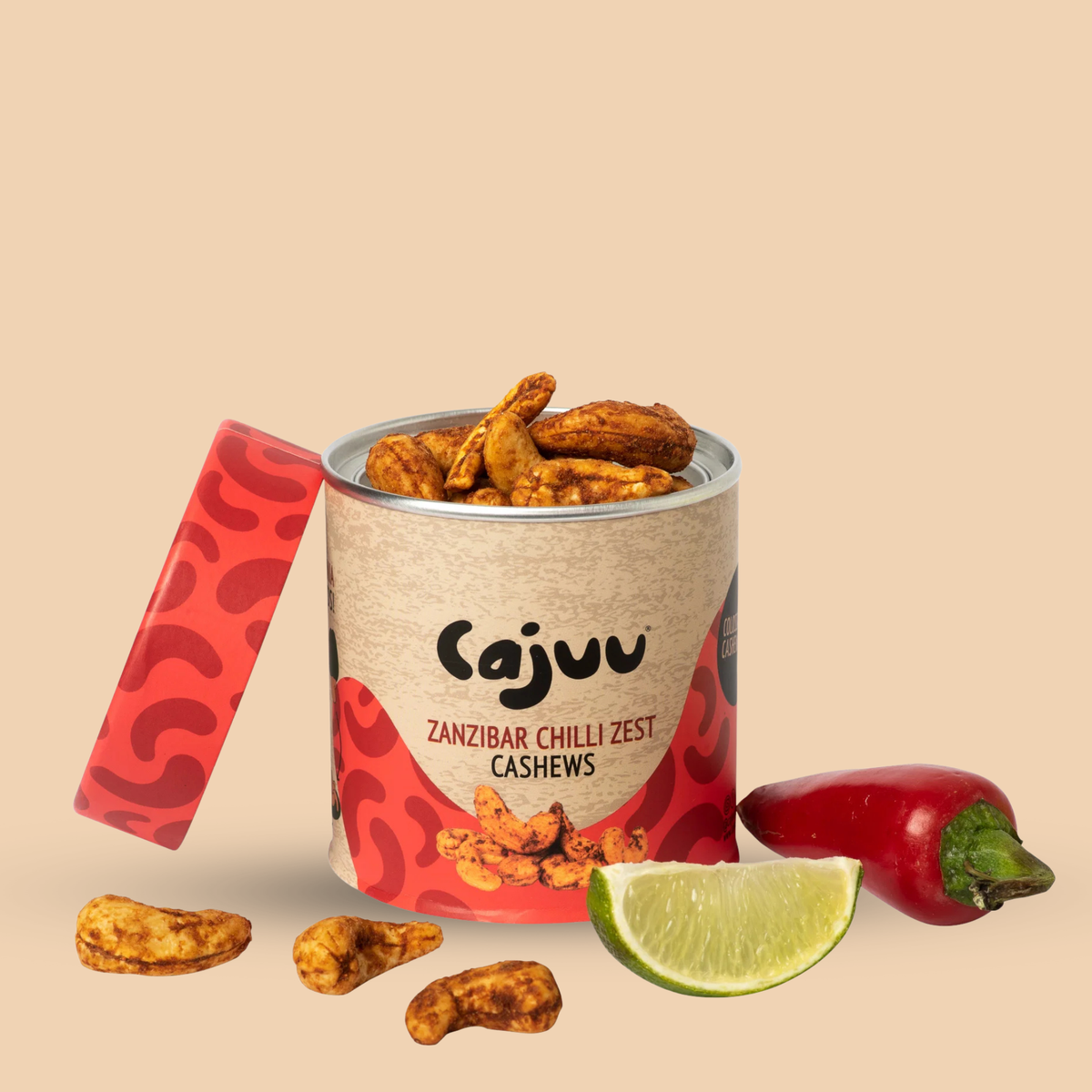 Cajuu Zanzibar Chilli Zest Cashews
