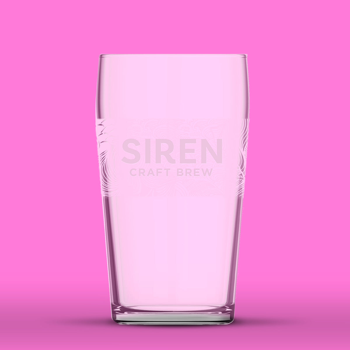 Pattern Pint Glass