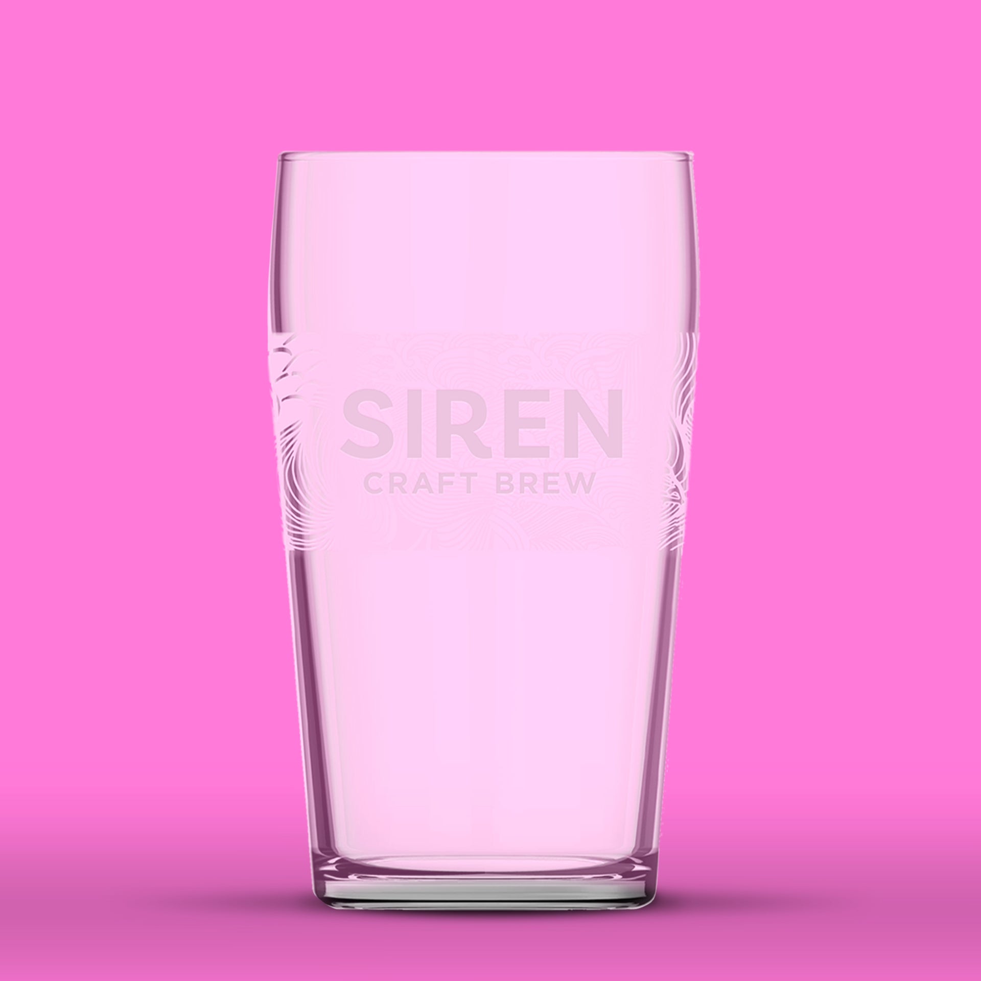 Pattern Pint Glass