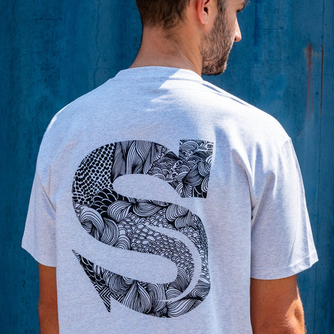 Siren Patterned Short Sleeve Tee