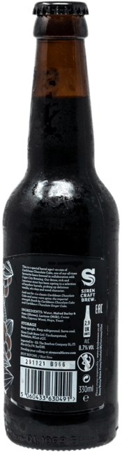 Barrel Aged Caribbean Chocolate Cake (2018)