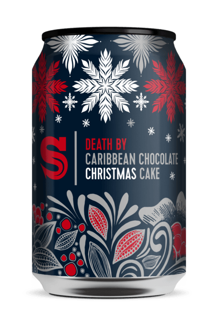 Death By Caribbean Chocolate Christmas Cake