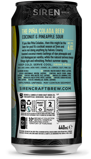 The Piña Colada Beer