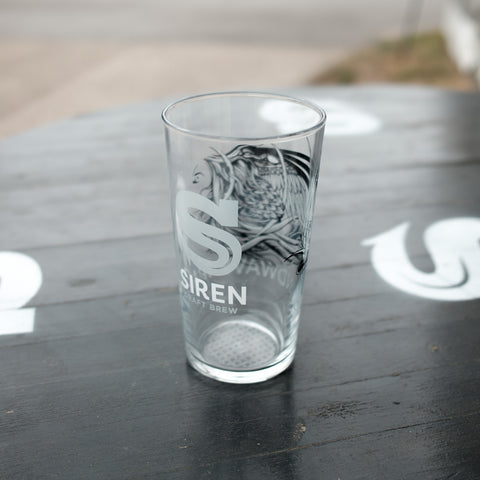 Soundwave Pint Glass