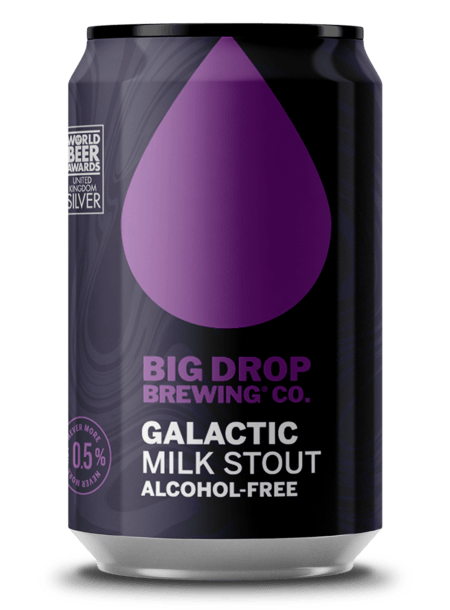 Big Drop Galactic Milk Stout Alcohol Free Milk Stout | 0% | 330ml - Siren