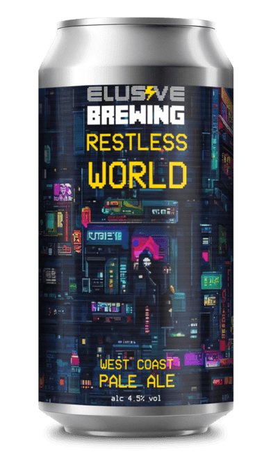 Restless World West Coast Pale Ale | 4.5% | 440ml - Siren