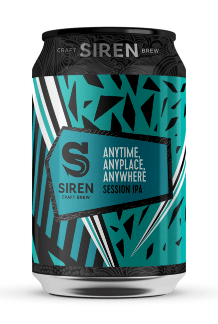 Anytime, Anyplace, Anywhere Session IPA | 4.2% | 330ml - Siren