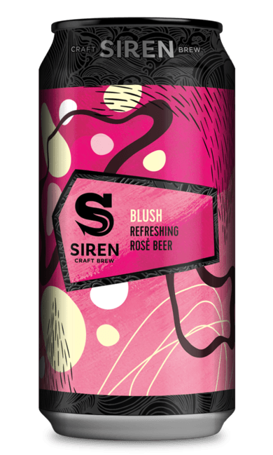 Blush Refreshing Rosé Beer | 3.6% | 440ml - Siren
