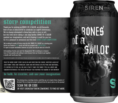 Bones of a Sailor Imperial Porter | 9% | 440ml - Siren
