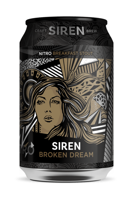 Broken Dream Nitro Breakfast Stout | 6.5% | 330ml  - Siren
