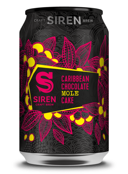 Caribbean Chocolate Mole Cake Tropical Stout with Cacao, Cypress & Spice | 8.8% | 330 - Siren