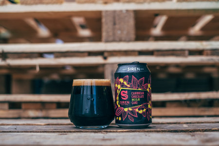 Caribbean Chocolate Mole Cake Tropical Stout with Cacao, Cypress & Spice | 8.8% | 330 - Siren