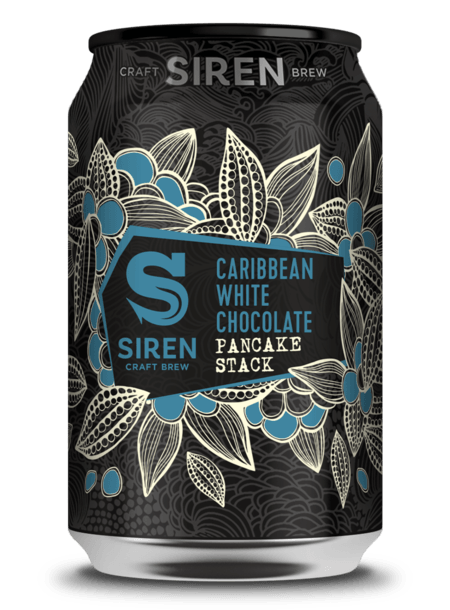 Caribbean White Chocolate Pancake Stack Tropical White Stout with Cacao & Maple | 7.4% | 330 - Siren