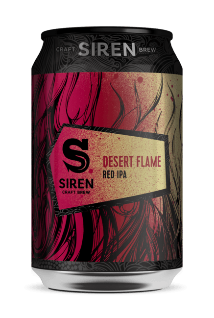 Desert Flame Red IPA | 4.2% | 330ml - Siren