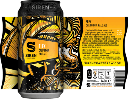 Flex California Pale Ale | 5.3% | 440 - Siren