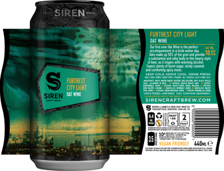 Furthest City Light Oat Wine | 10.1% | 440ml - Siren