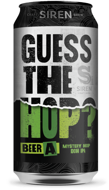 Guess The Hop: A Mystery Hop DDH IPA | 5.5% | 440ml - Siren