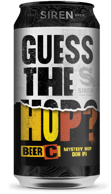 Guess The Hop: C Mystery Hop DDH IPA | 5.5% | 440ml - Siren