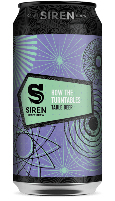 How The Turntables Table Beer | 3.4% | 440ml - Siren