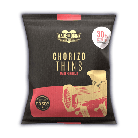 Made For Drink: Chorizo Thins 30g
