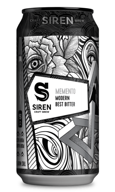 Memento Modern Best Bitter | 3.8% | 440ml - Siren