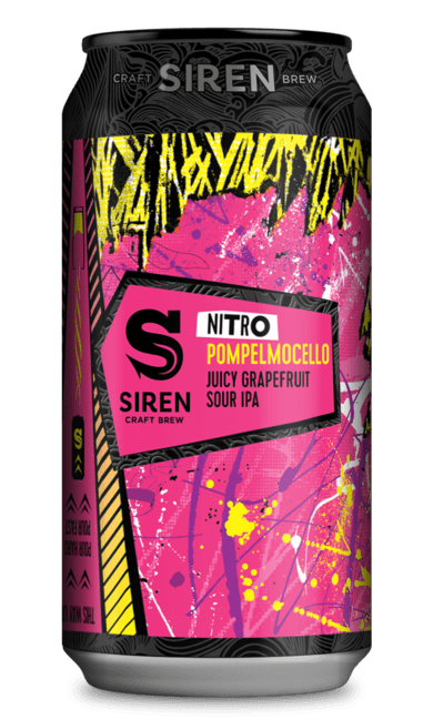 Nitro Pompelmocello Juicy Grapefruit Sour IPA | 6% | 440ml - Siren