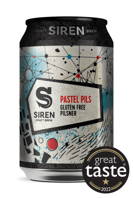 Pastel Pils Gluten Free Pilsner | 4.8% | 330ml - Siren
