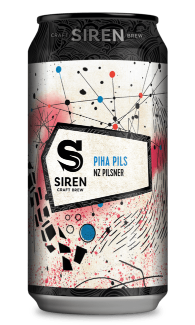 Piha Pils NZ Pilsner | 5.5% | 440 - Siren