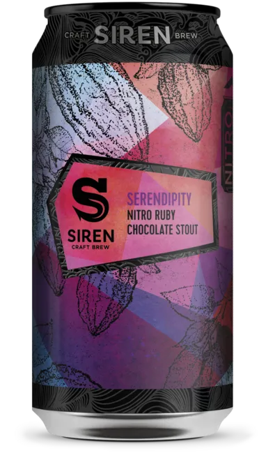 Serendipity Nitro Ruby Chocolate Stout | 7.4% | 440ml - Siren