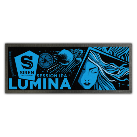 Siren Craft Brew Fabric Bar Runner - Lumina