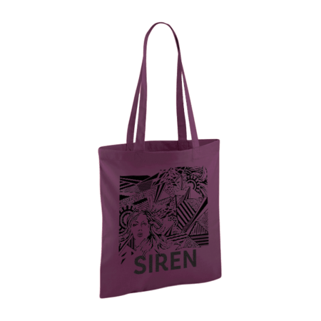 Siren Tote Bag - Plum