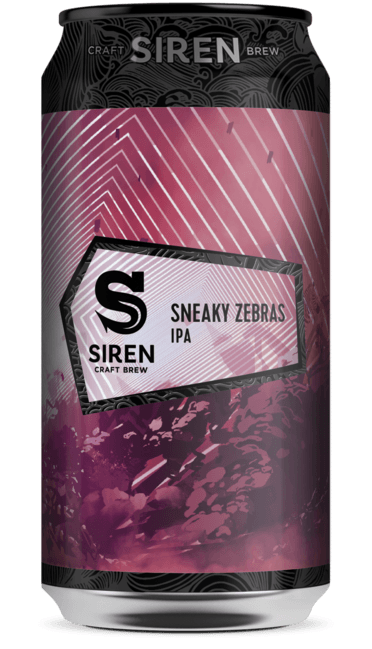 Sneaky Zebras IPA | 6% | 440ml - Siren