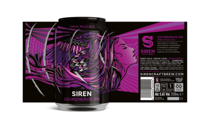 Soundwave India Pale Ale | 5.6% | 330ml  - Siren