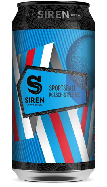 Sportsball Kölsch-Style Ale | 4.5% | 440 - Siren