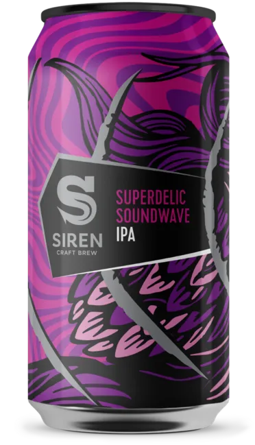 Superdelic Soundwave IPA | 5.6% | 440ml - Siren