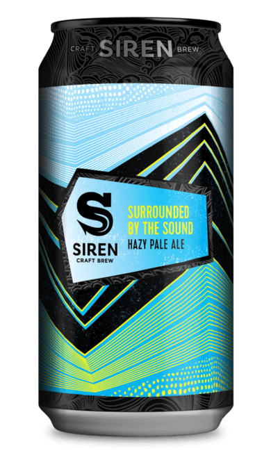 Surrounded by the Sound Hazy Pale Ale | 5.5% | 440ml - Siren
