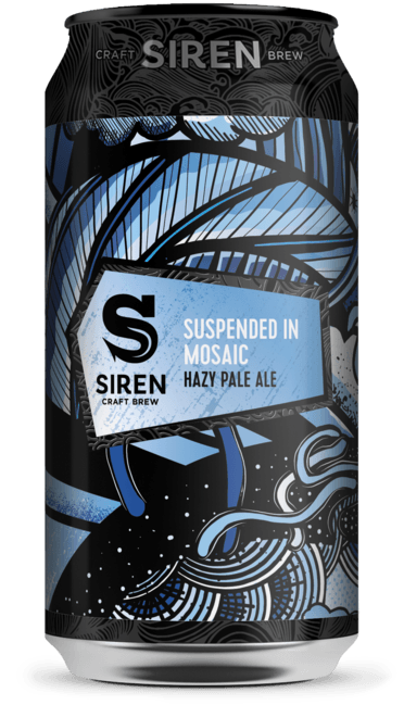 Suspended in Mosaic Hazy Pale Ale | 4% | 440ml - Siren