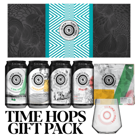 Time Hops Gift Pack Gift Pack | 5.6% - 8% | 4 x 440ml - Siren