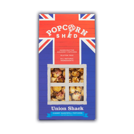 'Union Shack' Cherry Bakewell Popcorn