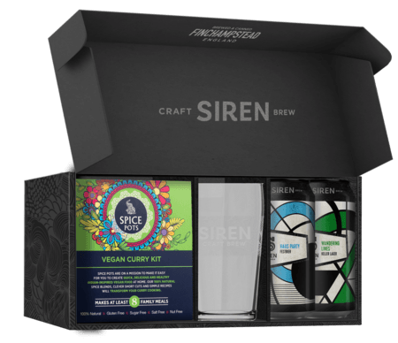 Curry Night In Gift Pack Beer and Spice | 4.8% - 5% | 2 x 440ml - Siren