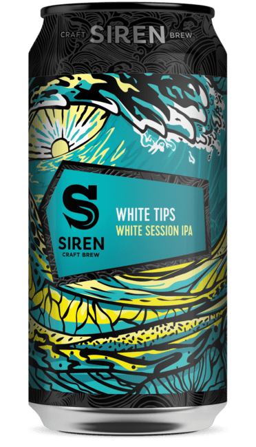 White Tips White Session IPA | 4.5% | 440ml - Siren