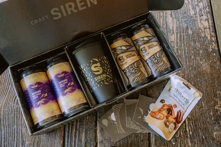 Coffee Gift Pack Great for Father's Day | 6.5% | 4 x 440ml / 1 x Travel Cup - Siren
