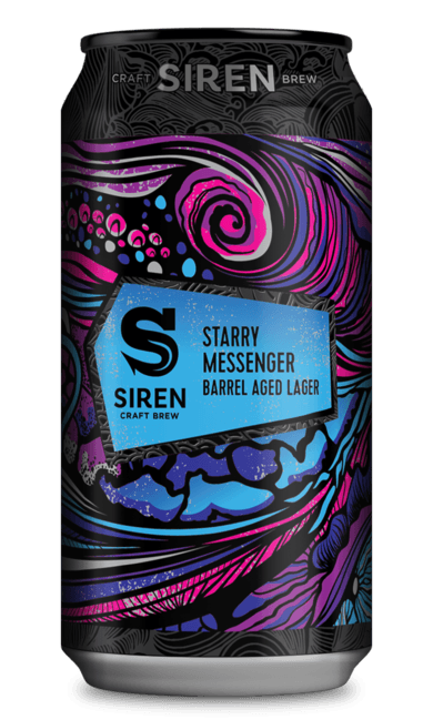 Starry Messenger Barrel Aged Lager | 6.5% | 440ml - Siren